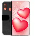 Mtp Products Samsung Galaxy A20e Premium Lommebok-deksel - Love