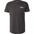 Alpha industries Puff Print Logo Bp T Kortarmet T-skjorte