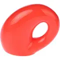TIAKI godbitdispenser for hundeleker - Størrelse M: L 16 x B 12 x H 6,7 cm, rød