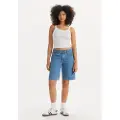 Levi's for woman. 000MJ-0001 Baggy Short Dad blue (34), Casual, Cotton, Denim