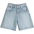 G-Star for woman. D26582-D943-H133 Short Skater Loose blue (29), Casual, Denim, Organic Cotton, Sustainable