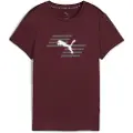 Puma x HYROX Graphic Tee Women, Clothing, Ruby Shimmer, S
