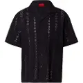 Hugo Boss Espino 10270146 Kortarmet Skjorte