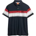 Superdry Lightweight Stripe Kortermet Poloskjorte