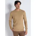Victorio & Lucchino , V&L for man. 4614565 Brown structured jumper (S), Casual, Cotton, Acrylic, Long sleeve