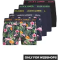 Jack & Jones Pink Flamingo Plus Size Boxers 5 Enheter