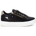 Xti for woman. 14222904-NEGRO Trainers 142229 black (35), Flat, Laces, Casual