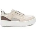 Refresh for woman. 17235004-HIELO Trainers 172350 beige (40), Flat, 1 to 3 cm, Laces, Casual