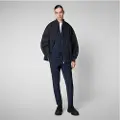 Save the Duck for man. DF1643M-RETY20 Tulio jacket navy (XL), Casual, Nylon, Long sleeve