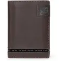 Pepe Jeans for man. 7182042 Brown Tape Wallet (OSFA), Casual, Leather
