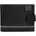 Pepe Jeans for man. 7183341 Tape wallet black (OSFA), Casual, Leather