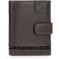 Pepe Jeans for man. 7181242 Brown Tape Wallet (OSFA), Casual, Leather