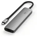 Satechi 7-i-1 - Dokkingstasjon - USB-C / USB 3.2 Gen 2 x 2 - HDMI - 1GbE