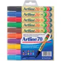 Artline Marker Artline 70 permanent ass. farver (10 stk.)