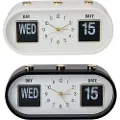 24hShop Vekkerklokke med dato og analogt display