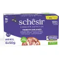 Schesir Complete Nutrition filet i gelé 6 x 50 g - Tunfisk med storfe
