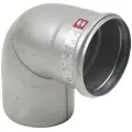 Blücher rustfri 87,5 grader bøjning Ø110 mm - AISI304/EN1.4301
