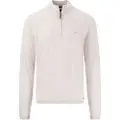 Fynch&Hatton Air Cotton Genser Med Halv Glidelås