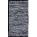 KMCarpets KM HomeGummiert teppe StrukturSvartPlasttepperFra Homeroom