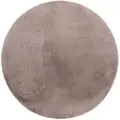KMCarpets KM HomeSoft Pile Rug Dream RoundBrunLugg- & ryetepperFra Homeroom