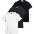 Superdry Essential Logo Embroidered Kortarmet T-skjorte 3 Enheter