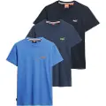 Superdry Essential Logo Embroidered Kortarmet T-skjorte 3 Enheter