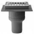 Purus Maxiflex 75 mm afløbsskål til beton, uden studs, lodret