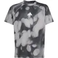 Adidas Training Allover Graphic Kortarmet T-skjorte