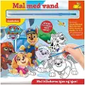 Forlaget Alvilda Mal med vand - Paw Patrol (bog med pensel - farvelæg igen og igen)