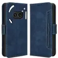 Mtp Products Nothing Phone (2a)/(2a) Plus Lommebok-deksel med Kortholder - Blĺ