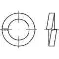 Toolcraft 144959 Fjederring Indvendig diameter: 20 mm DIN 7980 Fjederstål Galvaniseret 100 stk