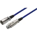 Monacor MEC-100/BL XLR cable, 1 m