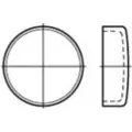 Toolcraft Beskyttelsesdæksel Stål 107067 100 stk (Ø) 8 mm