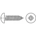Toolcraft 147616 Linse kærvskruer 3.9 mm 38 mm Krydskærv Pozidriv Stål Galvaniseret 100 stk