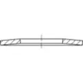 Toolcraft 137315 Tallerkenfjedre Indvendig diameter: 5.2 mm DIN 2093 Fjederstål 200 stk