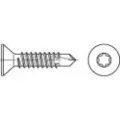 Toolcraft 141584 Borskrue 6.3 mm 45 mm T-profil DIN 7504 Stål Galvaniseret 250 stk