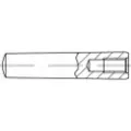 Toolcraft 144710 Keglesøm (Ø x L) 8 mm x 50 mm Stål 10 stk