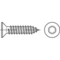 Toolcraft 149655 Undersænket kærvskrue 4.8 mm 90 mm T-profil Stål Galvaniseret 100 stk