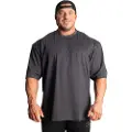 Gasp Division Iron Tee, Dark Grey Melange