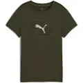 Puma x HYROX Graphic Tee Women, Clothing, Dark Olive, L