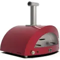 ALFA FORNI Moderno 5 Pizze Hybrid rød
