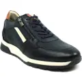 Fluchos for man. F1752 Leather Sneakers Louis F1752 navy (40), Flat, Zip, Casual