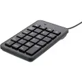 Deltaco TB-120 - Keypad USB black - Numpad - Svart