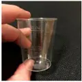 Multi Plastglass shotglass 2 cl / 4 cl Ø42xH52 mm PS klart - (40 pakker x 50 stk.)