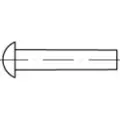 Toolcraft 112223 Halvrund nitte (Ø x L) 8 mm x 30 mm Stål 250 stk