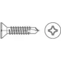 Toolcraft 141505 Borskrue 4.2 mm 32 mm Krydskærv Philips DIN 7504 Stål Galvaniseret 500 stk