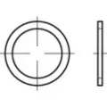 Toolcraft TO-5454387 Tætningsring 5 mm DIN 7603 Kobber 100 stk