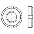 Toolcraft 135132 Låsemøtrikker M15 2 mm DIN 981 Stål 10 stk