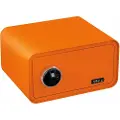 Basi mySafe 430, Frittstående safe, Oransje, Elektronisk, Fingeravtrykksleser, Batteri, AA, 430 mm