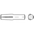 Toolcraft 136418 Stikkærvsøm (Ø x L) 12 mm x 32 mm Stål 25 stk